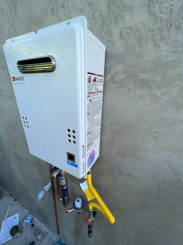 Tankless water heater installation for West Cambridge homes