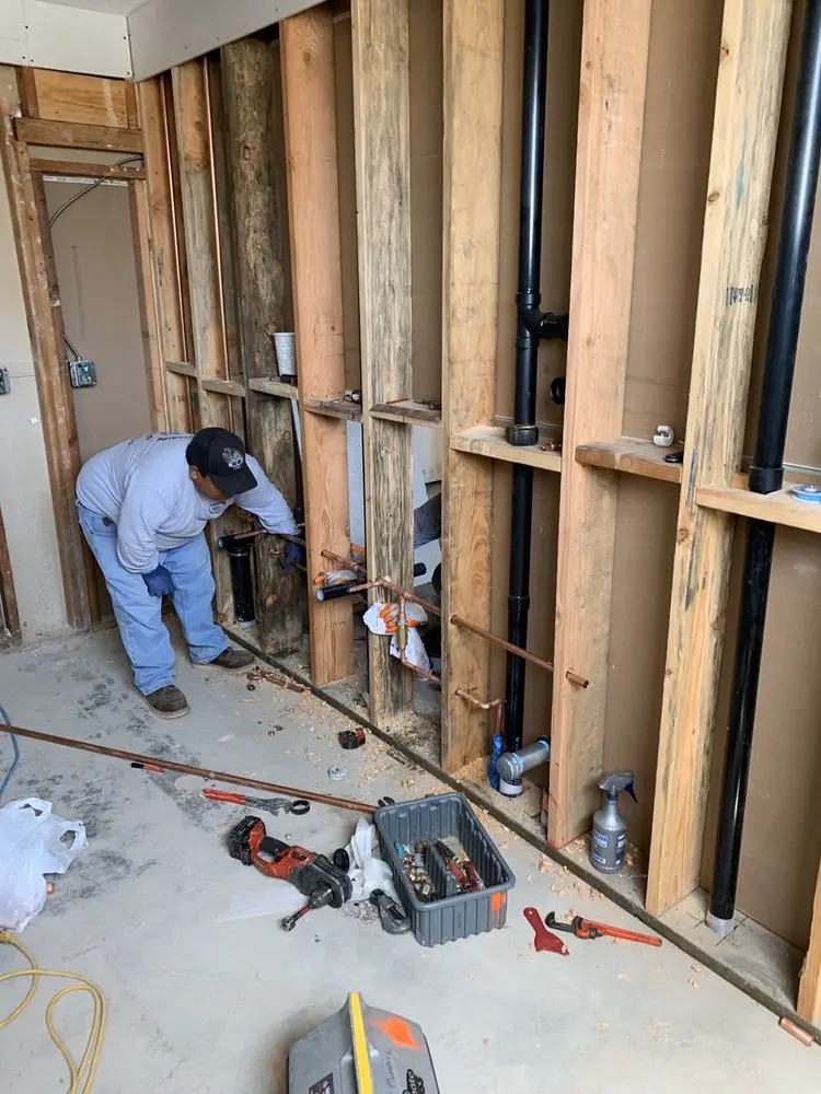 Commercial rough-in plumbing for Water Heater Replacement in West Cambridge